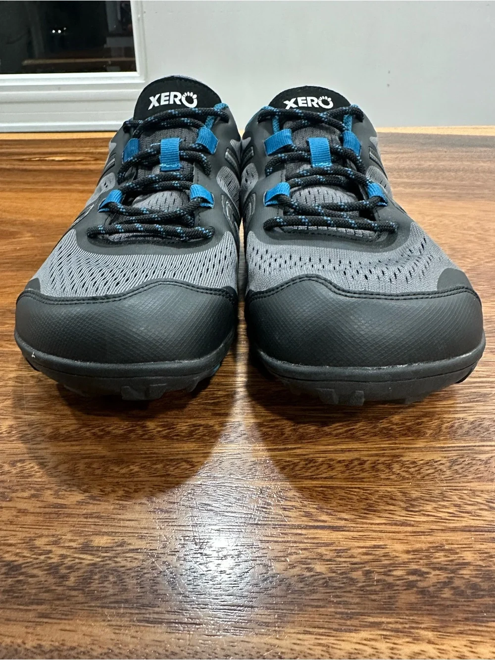 Xero Shoes Mesa Trail Minimalist Hiking Shoe Blue Gray Men’s Sz 10.5 1st Gen